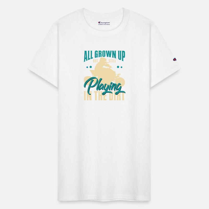 All Grown Up But Still Playing in the Dirt ATV Qua