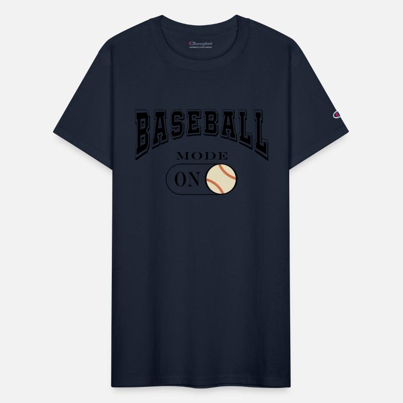 Baseball mode on Baseball sport funny T-Shirt