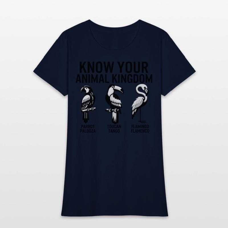 Birds Shirt, Know Your Animal Kingdom Parrot