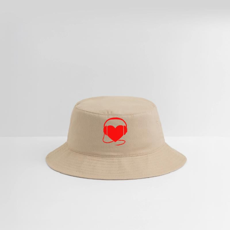 Cool Heart Party Love Heartbeat Headphone Sound DJ