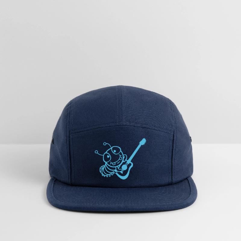 Cute Caterpillar Plays Guitar Bass Party Guitarist