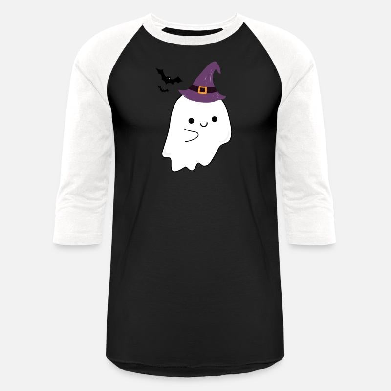cute Halloween ghost wear a hat