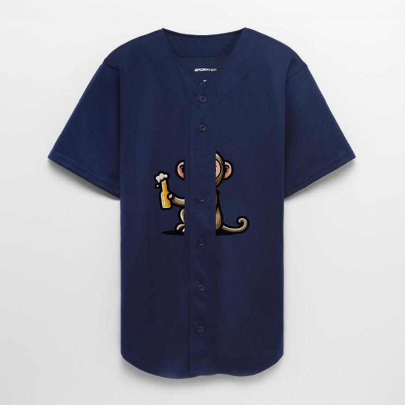 Cute Monkey Drinking Beer 3