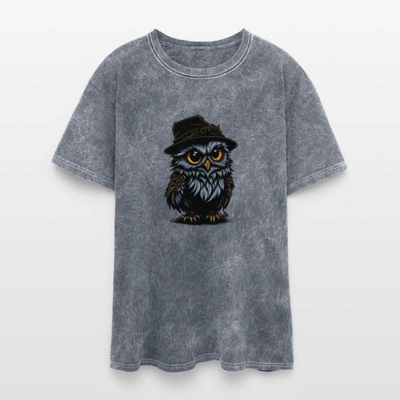 Cute Owl Wearing Hat