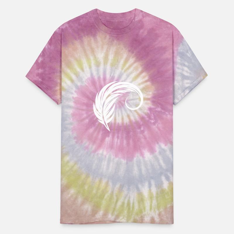 Elegant Curved Tattoo Ink Feather