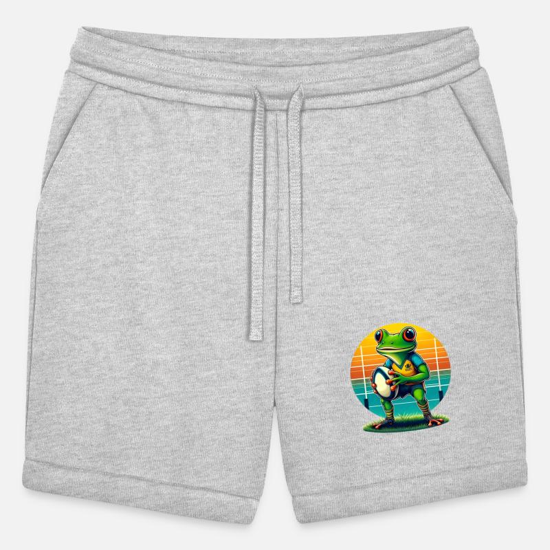 Funky Frog Playing Rugby