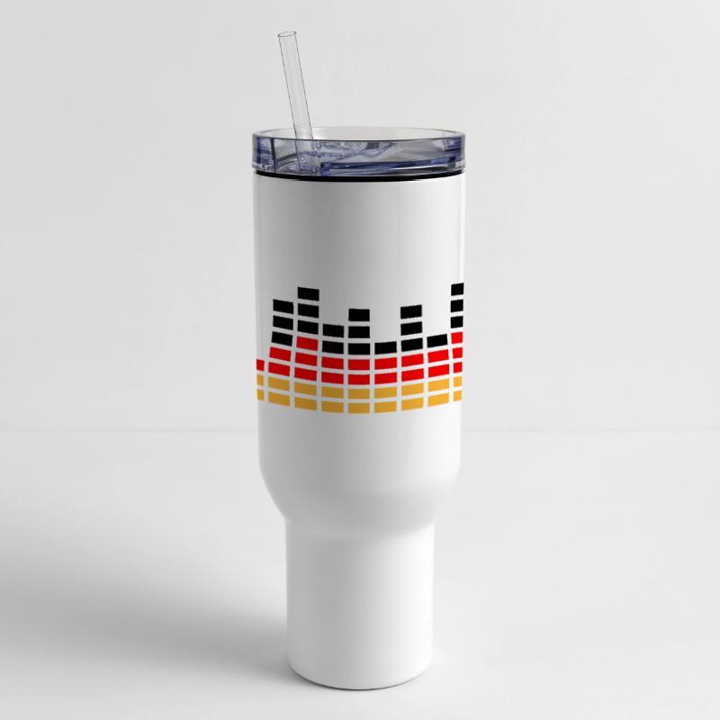 German Flag Colors Party DJ Wave Bars Mixer Music