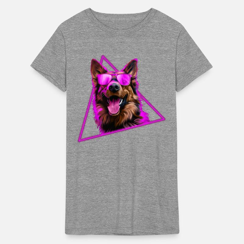 German Shepherd With Sunglasses