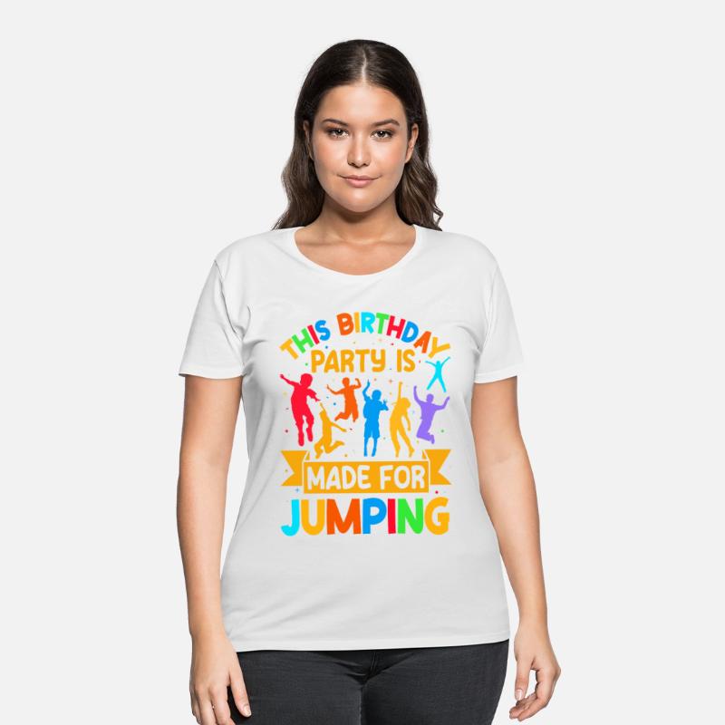 Jumping Joy Trampoline Birthday Party Design for
