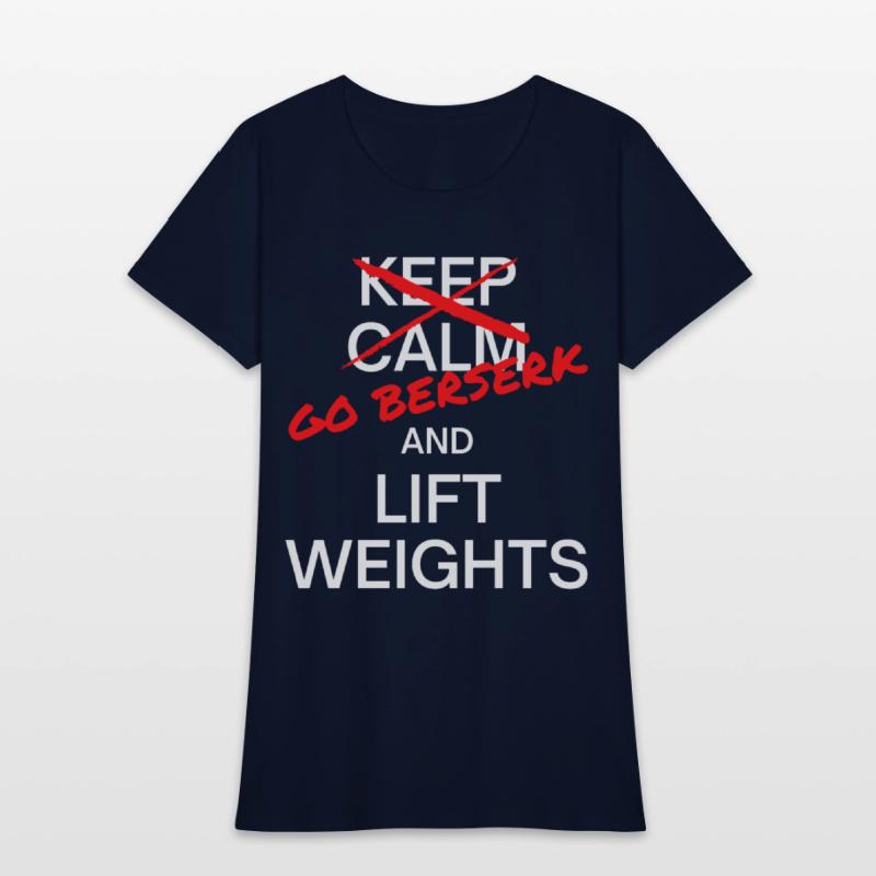 Keep Calm (Go Berserk) And Lift Weights