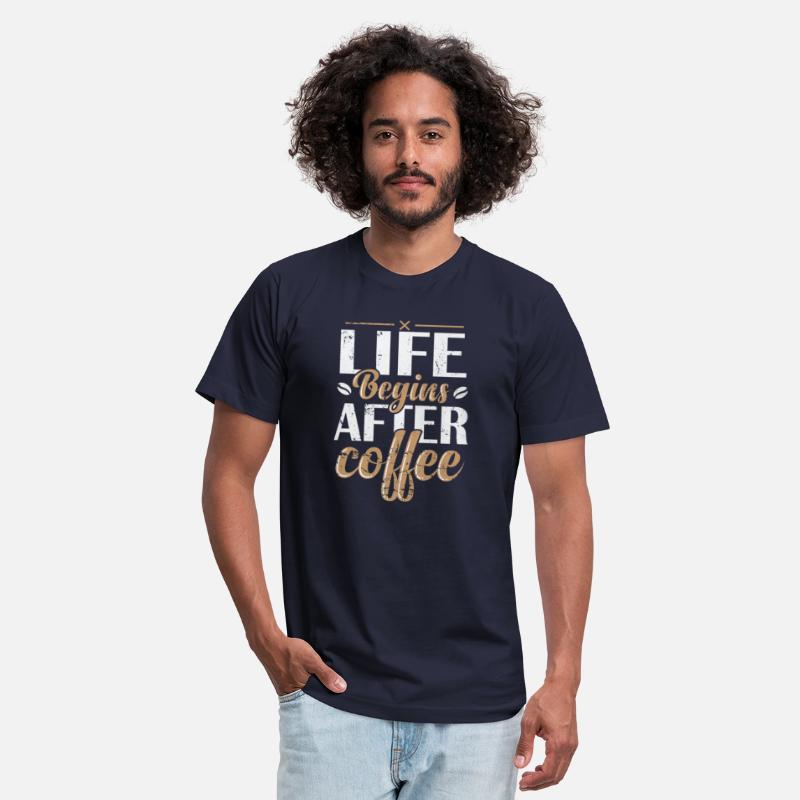 Life Begins after Coffee Caffeine Café