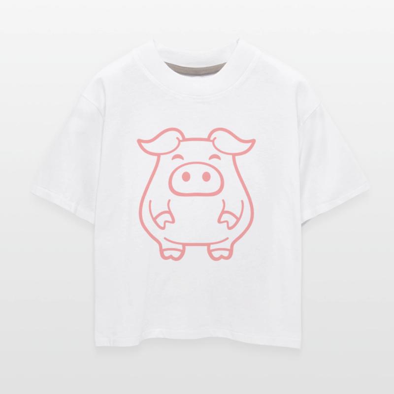 Little cute piggy pig piglet fat chubby animal