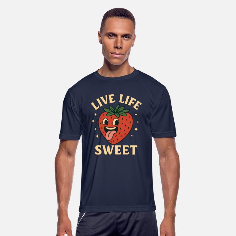 Live Life Sweet – Funny Strawberry