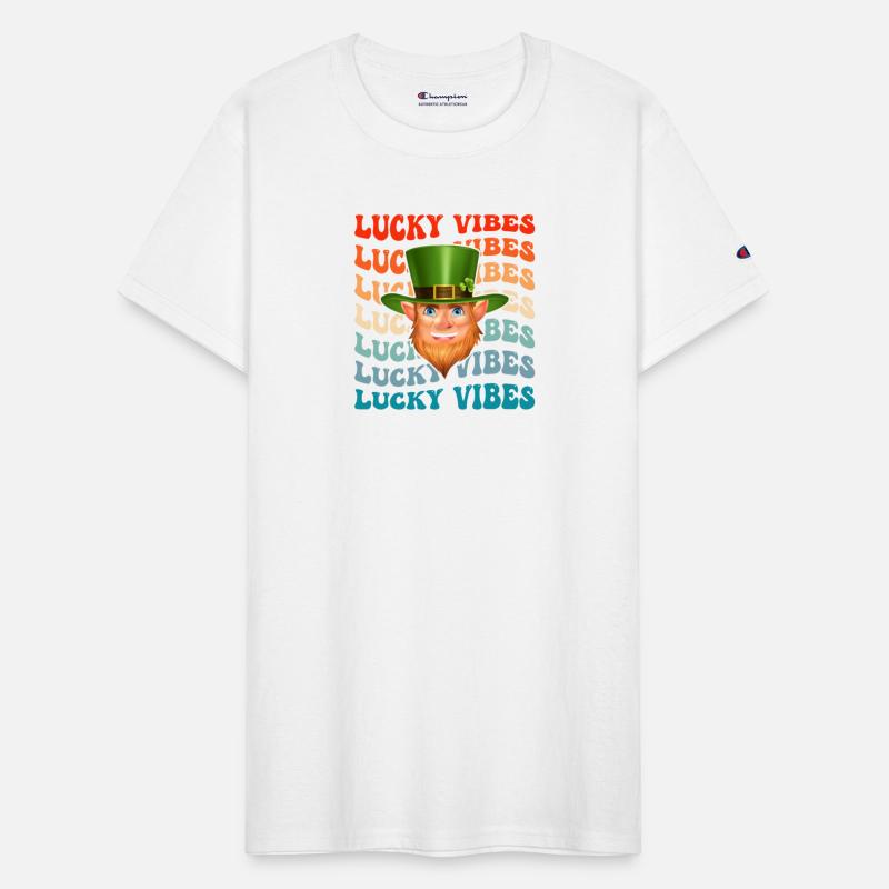 Lucky Vibes St Patrick s Day Groovy Retro Couple