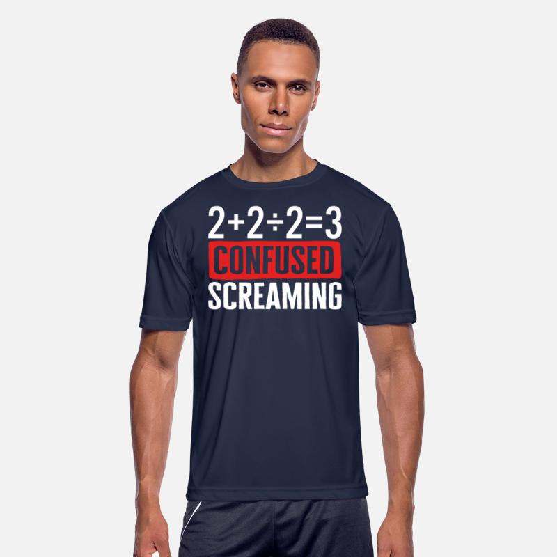 Math Equation Shirt, Confused Screaming Tee, Math