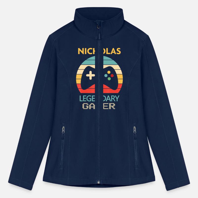 Nicholas Name Gift Personalized Legendary Gamer