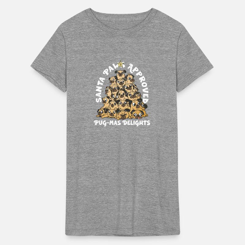 Pug Christmas Pug Santa Pug ornament Pug tree Pug