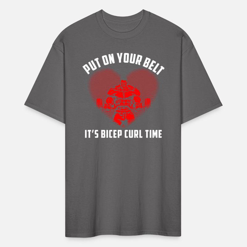 Put On Your Belt. It's Bicep Curl Time