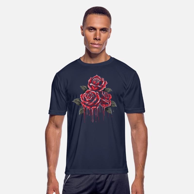 Red Rose Goth Cool
