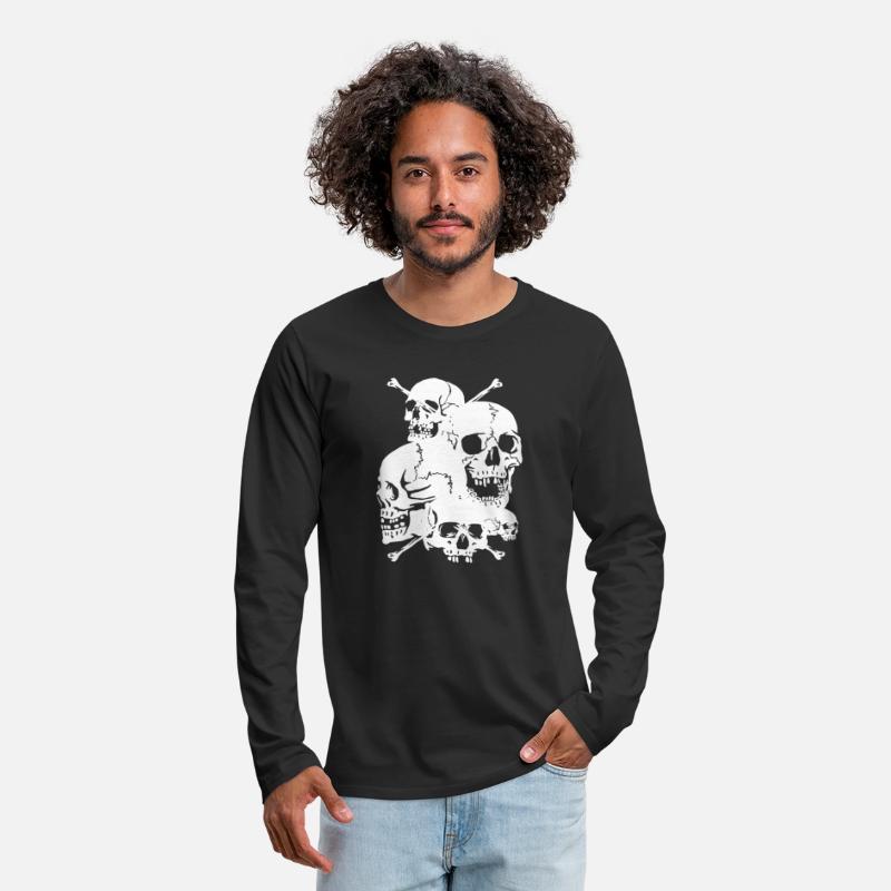 Skull and Bones White design