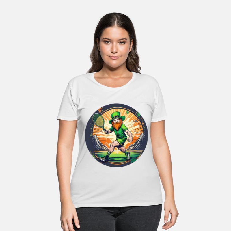 St. Patrick's Day Shamrock St Paddy's Day Tennis