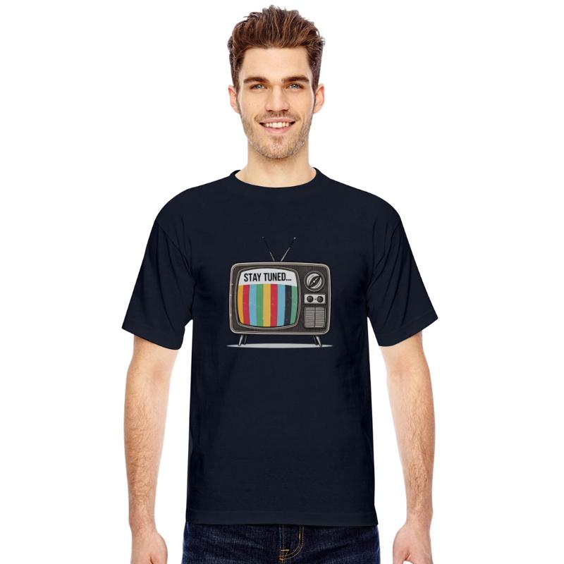 Stay Tuned TV Test Pattern Retro 50s