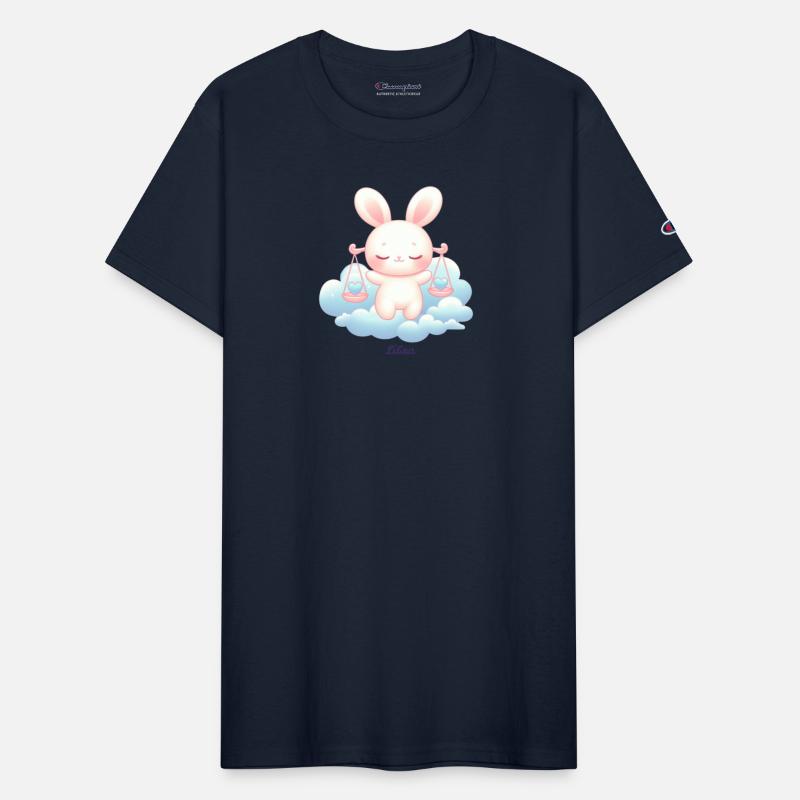 Sweet Bunny Libra Illustration