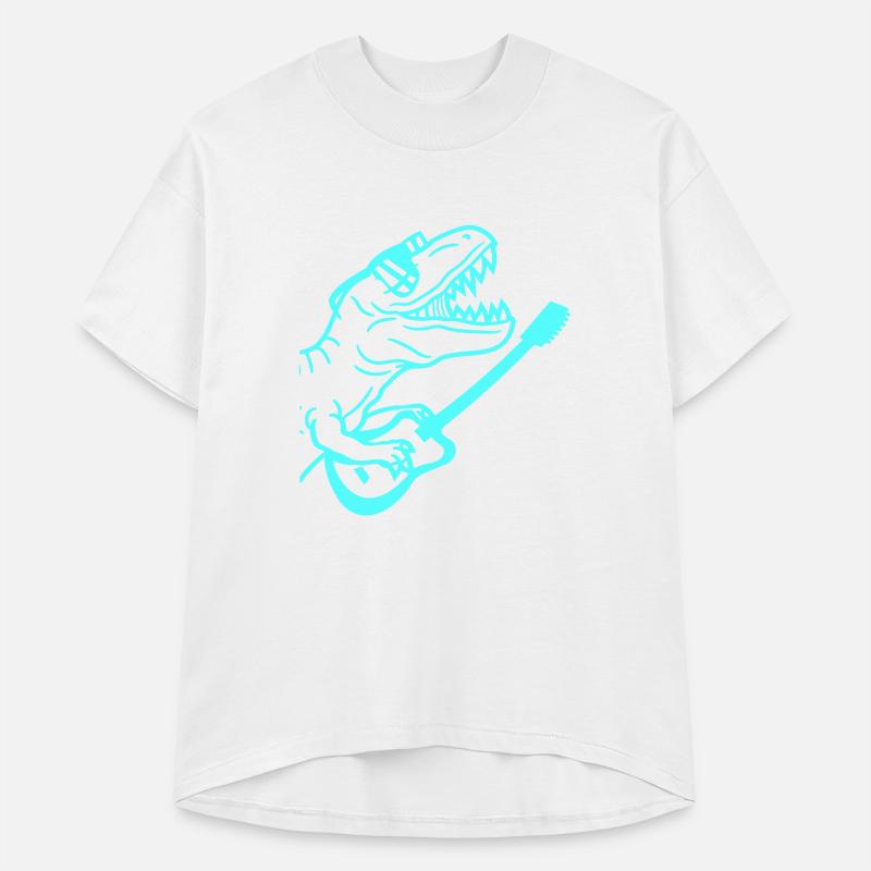 T. Rex Dino DJ Dinosaur Party Animal Plays Guitar