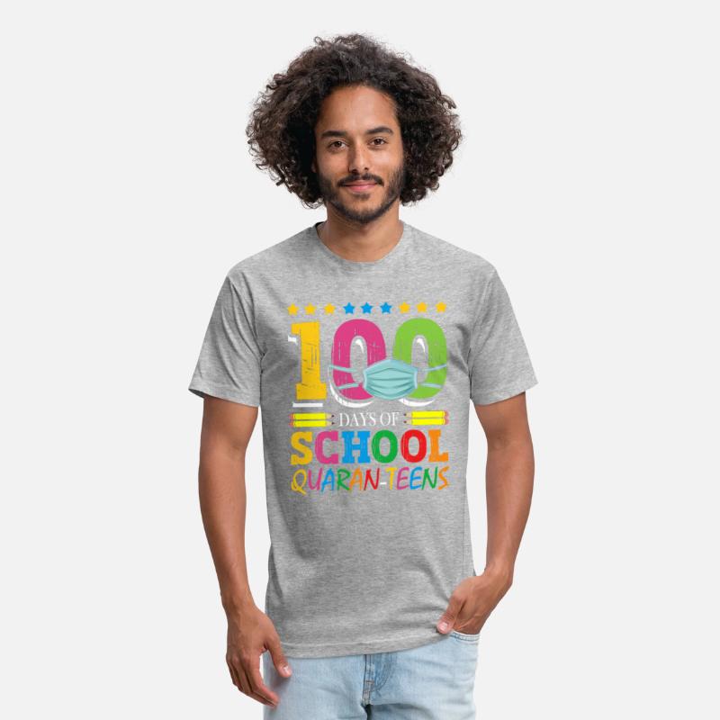 100 Days Of School Quaran-teens Masked Elementary