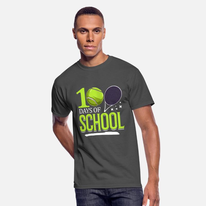 100 Days Of School Tennis Sports Game Athletic