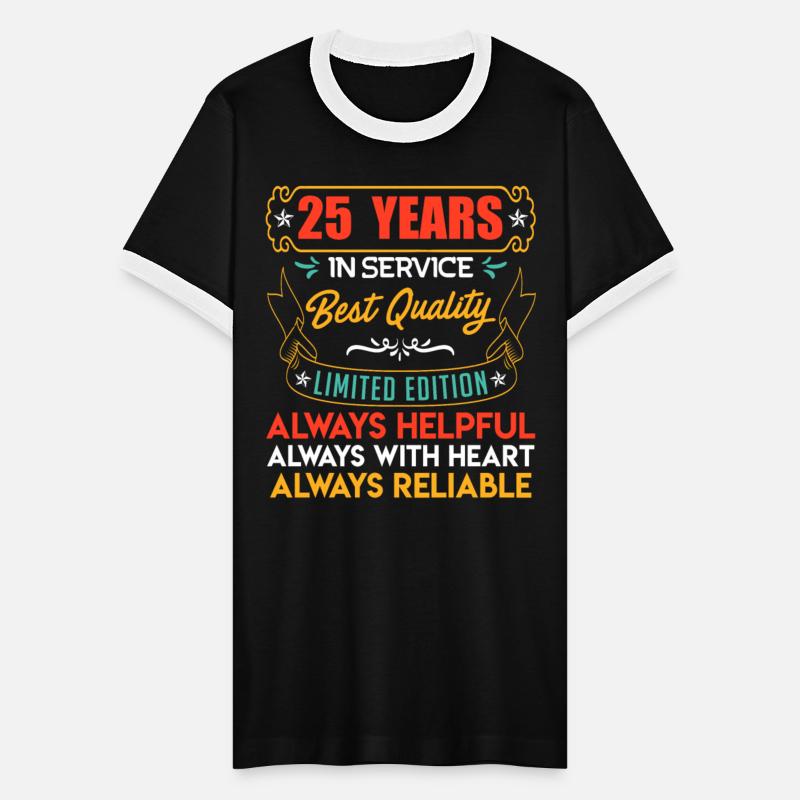 25 Years Service Always Helpful Service