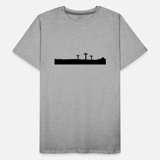 3 Crosses Silhouette Landscape