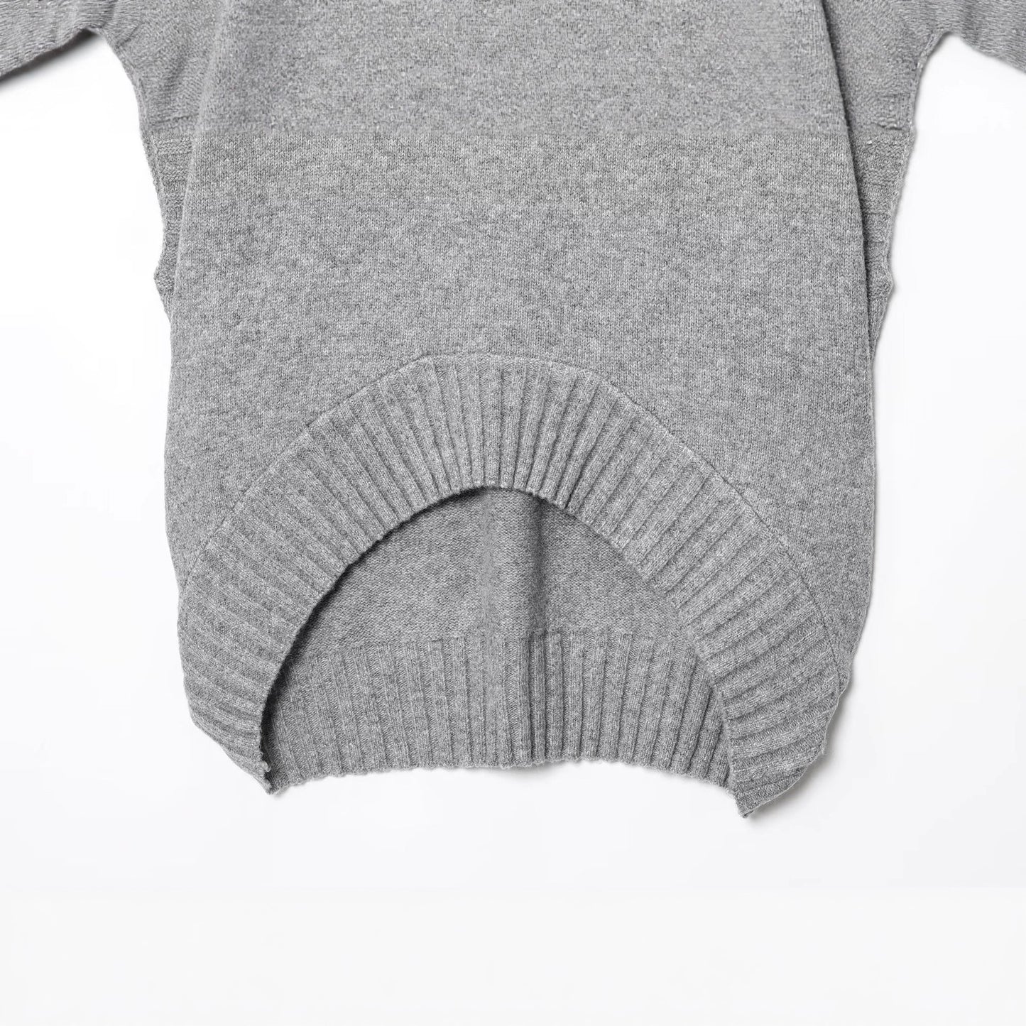 Irregular hem pullover knitted vest for women