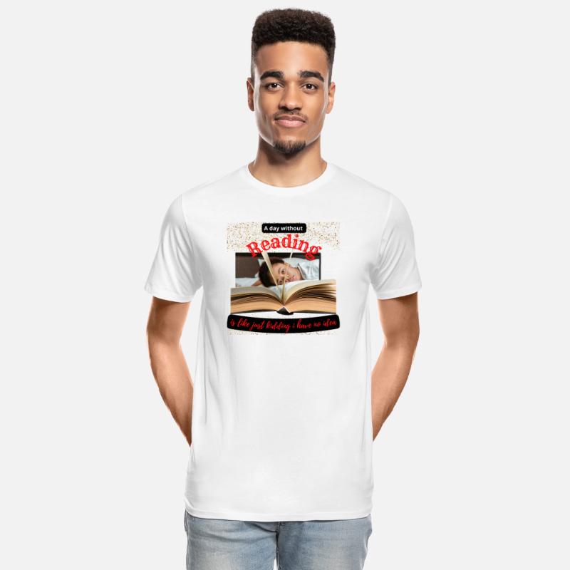 A day without reading tshirt