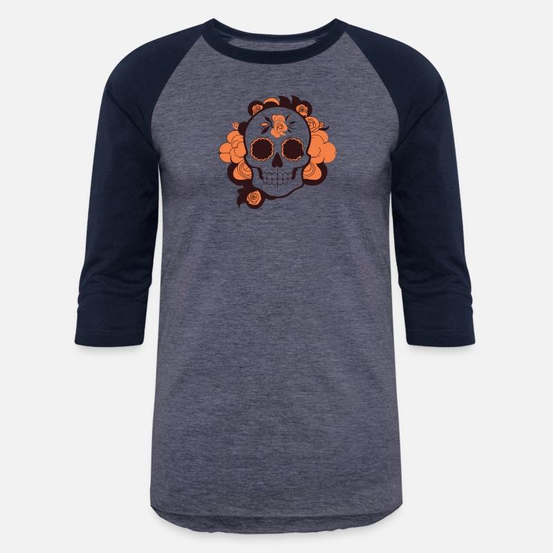 a skull with flowers 1