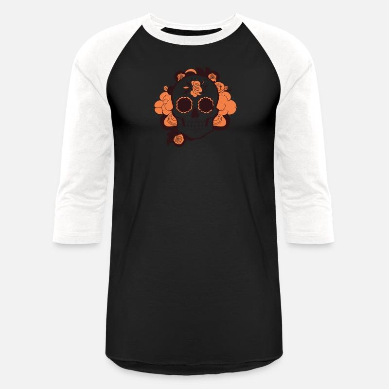 a skull with flowers 1