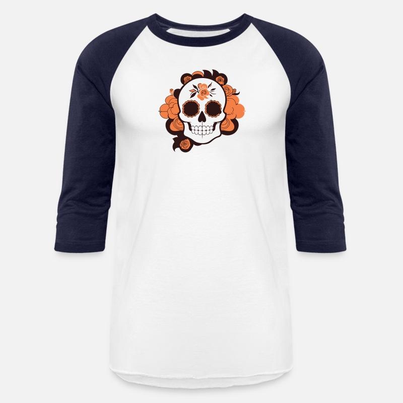 a skull with flowers 1