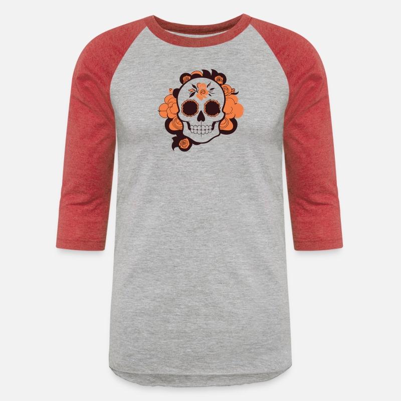 a skull with flowers 1