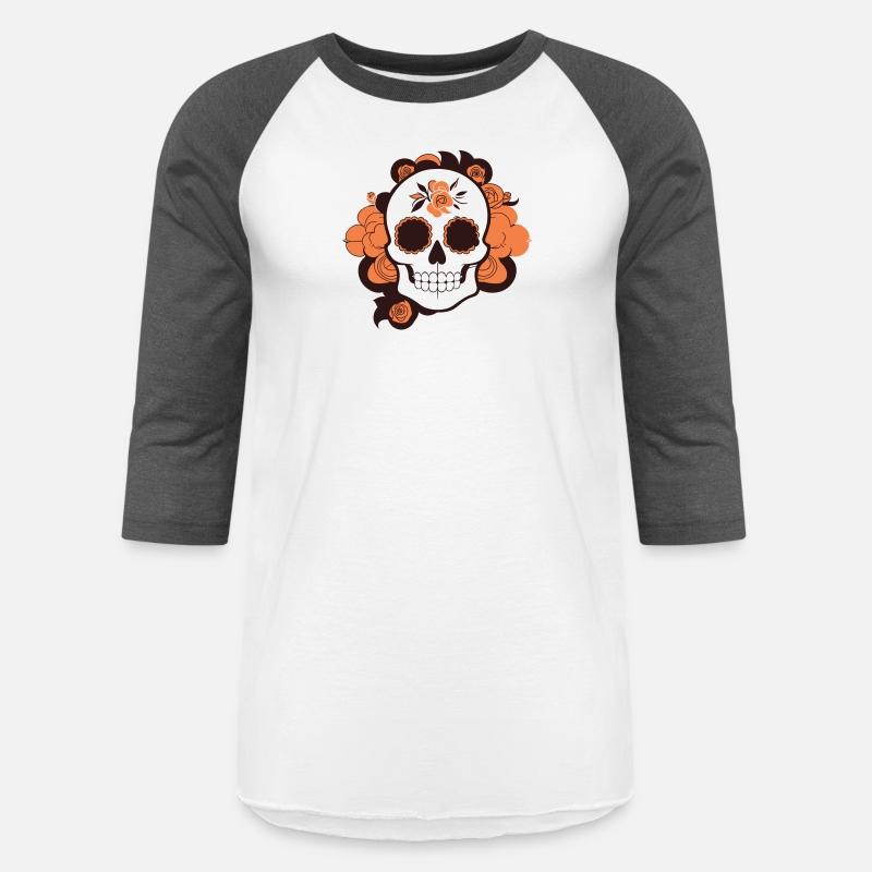 a skull with flowers 1