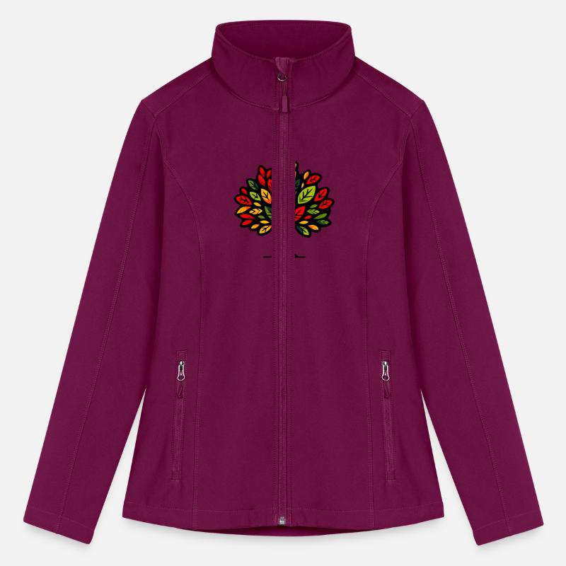 A tree in a black colour and big