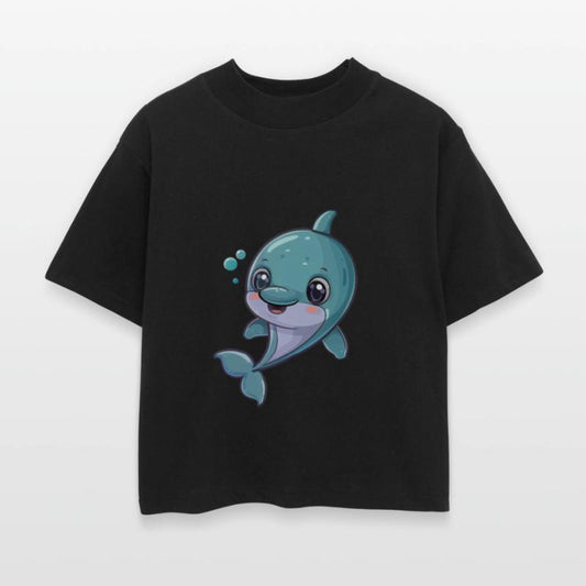 Adorable Smiling Dolphin Playful Pose