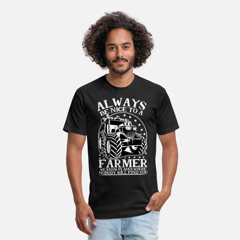 ALWAYS BE NICE TO A FARMER WE KNOW PLACES WHERE