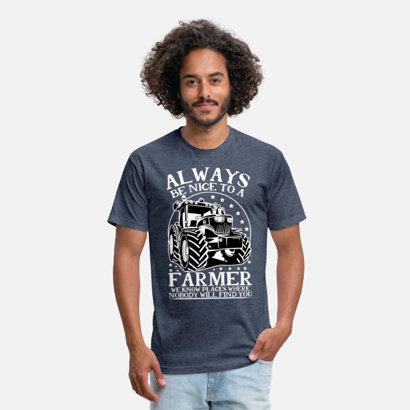 ALWAYS BE NICE TO A FARMER WE KNOW PLACES WHERE