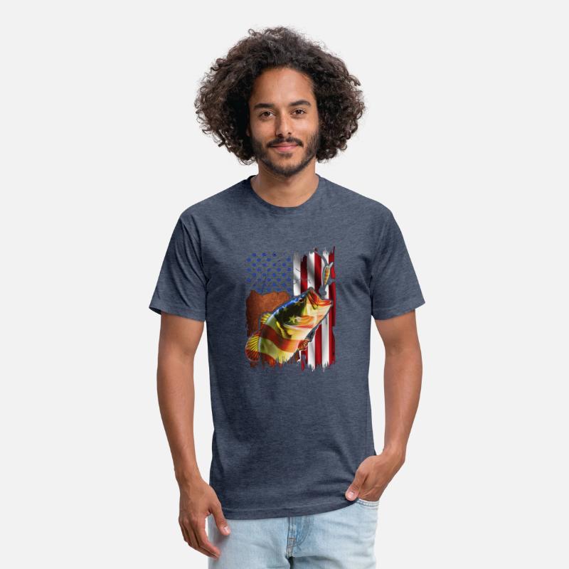 American Bass Fishing Premium T shirt