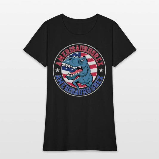 Amerisaurus Rex Dinosaur American Flag 4th of July