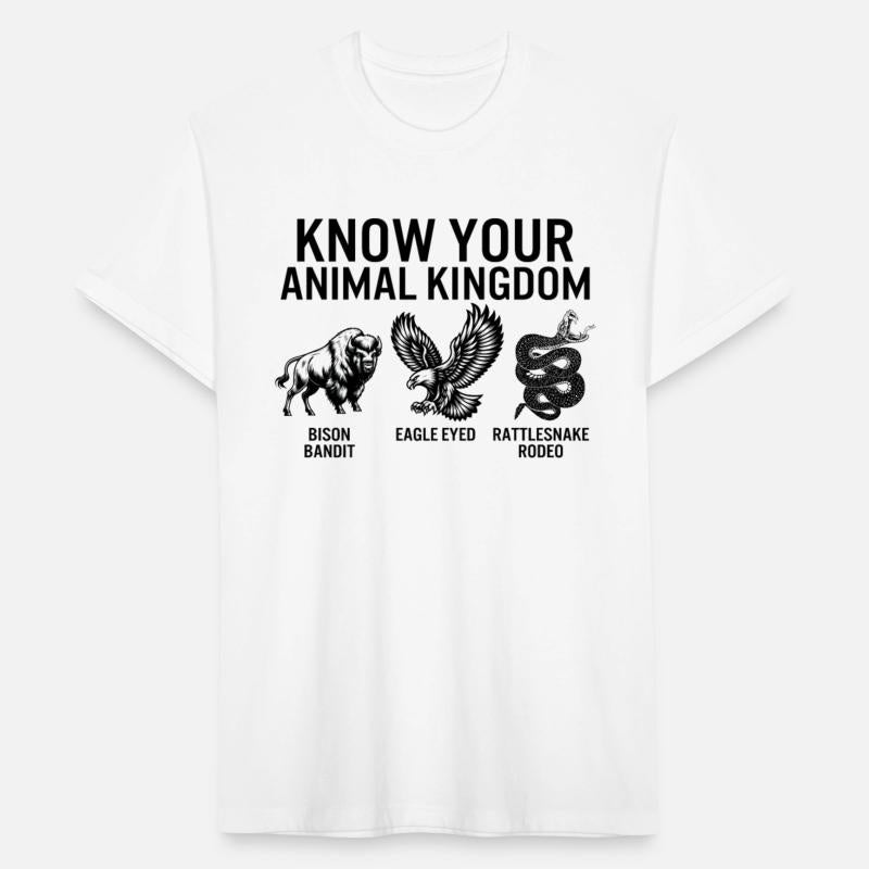 Animal Shirt, Know Your Animal Kingdom Bison