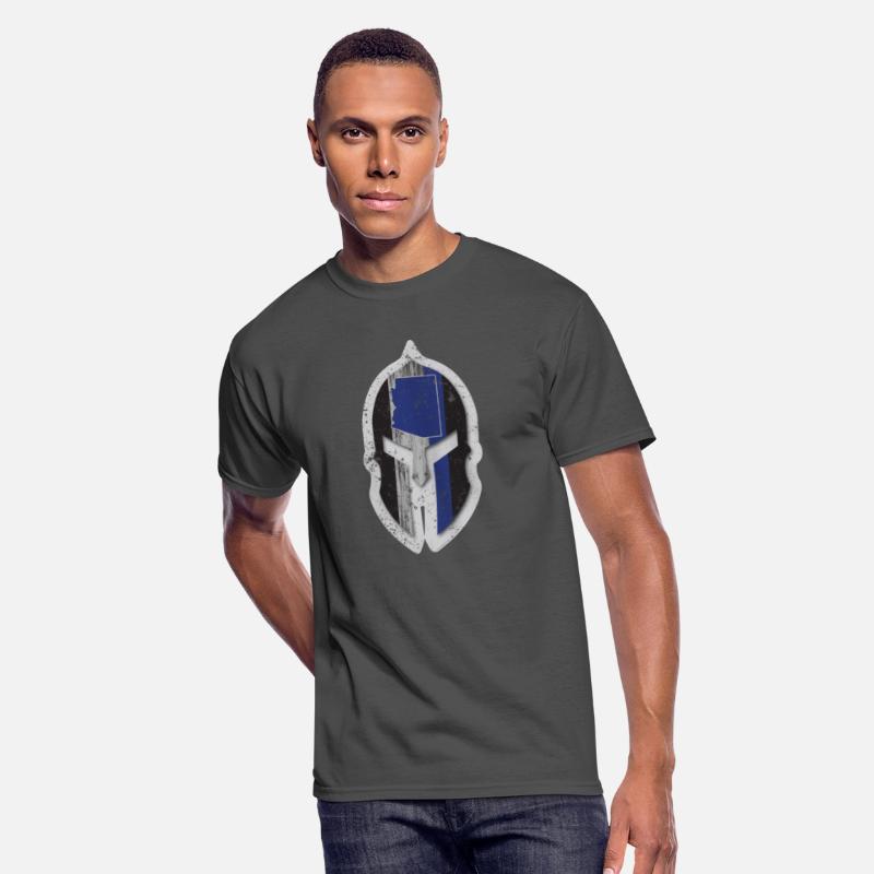 Arizona Highway Patrol Shirt Thin Blue Line Spartan Helmet
