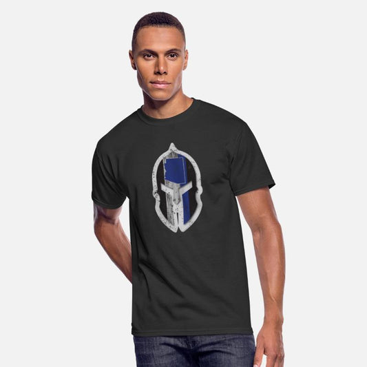 Arizona Highway Patrol Shirt Thin Blue Line Spartan Helmet