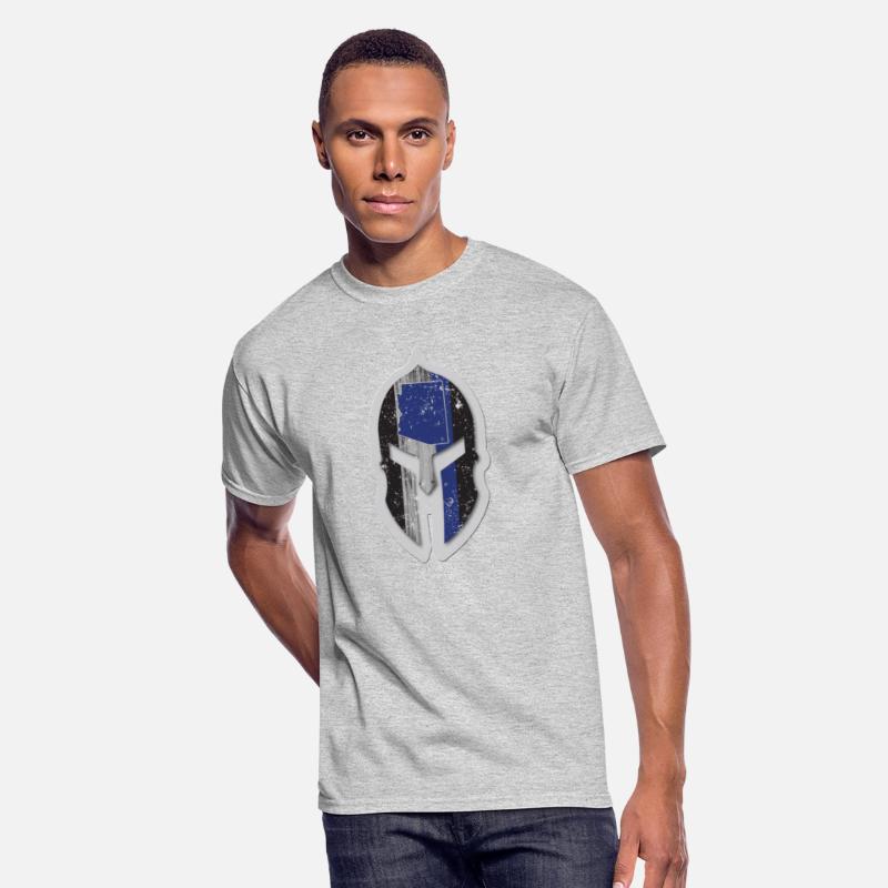 Arizona Highway Patrol Shirt Thin Blue Line Spartan Helmet