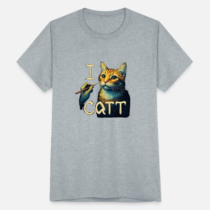 Artistic Cat Lover's Delight